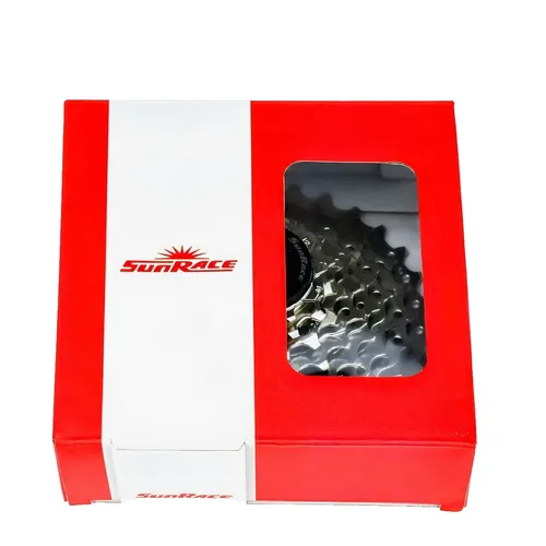 Sunrace CSM66 Kassette 8-fach, 11-32 Zähne, silber, Shimano-kompatibel, OVP