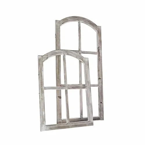 Loberon Deko-Fenster 2er Set Parakou