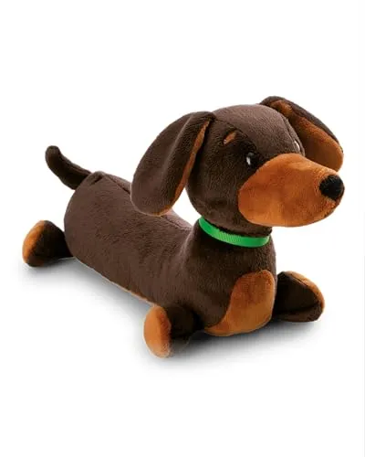 NICI Kuscheltier Dackel 35cm - braun - Weiches NICI Plüschtier – niedliches Stofftier zum Kuscheln & Spielen – tolle Geschenkidee für Kinder & Erwachsene - 61898