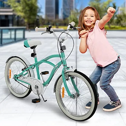 Actionbikes Kinderfahrrad Cruiser 20 Zoll in türkis von Actionbikes Motors