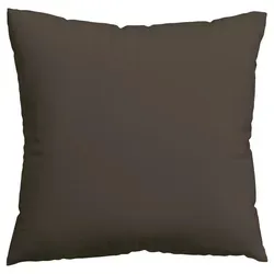 Schlafgut Kissenhülle Woven Satin, Dunkelbraun, Textil, Uni, 40x40 cm, Textiles Vertrauen - Oeko-Tex®, AZO-frei, Oeko-Tex® Standard 100, bügelleicht, bügelfrei, hochwertige Qualität, formstabil, langlebig, Wohntextilien, Bezüge, Kissenbezüge