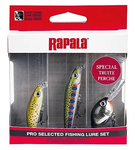 Rapala KIT Truite Ultra Light SET - Wobbler Set für Ultra Light Angeln, ideal zur gezielten Forellenfischerei und für beste Fangergebnisse.