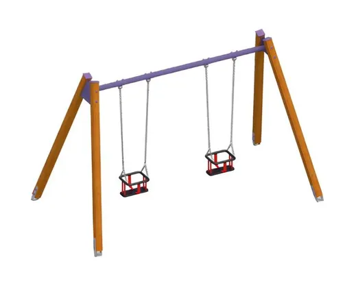 Schaukel Balancewippe Wippgerät für Kinder - Ideal für Kinder von 1-11 Jahren, fördert die Balance und Motorik. Modernes Design in Braun, mit 2 Jahren Herstellergarantie. Perfekt für den Spielplatz oder den Garten!