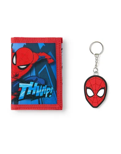 Spiderman Mehrfarbig Thwip Velcro Geldbörse Jungen