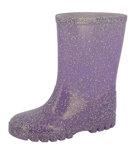 Beck Glitzer-910 Mädchen Regenstiefel - Beck Glitzer-910: Stylische Regenstiefel für Mädchen in Pink, Lila und Hellblau. Ideal für nasse Tage, mit funkelndem Design und rutschfester Sohle.