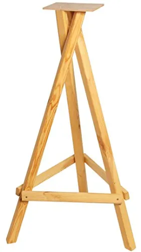 Vogelhausständer DOBAR - Stabiler Vogelhauspfosten aus Kiefer - Vogelhäuser, robuster Halter für Ihr Vogelhaus, ideal für eine sichere Futterstelle im Garten.