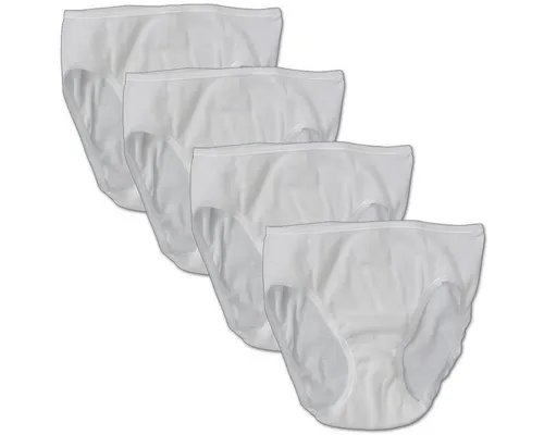 HERMKO Slip 2130 2130 4er Pack Mädchen Slip aus 100% Bio-Baumwolle
