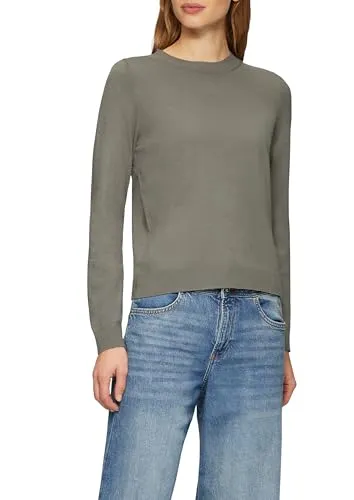 s.Oliver Strickpullover aus Viskosemix - Bequemer Regular Fit Strickpullover aus weichem Viskosemix, ideal für kühle Tage. Mit Rundhalsausschnitt und Rippbündchen für optimalen Tragekomfort.