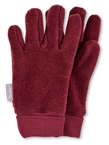 Sterntaler Fingerhandschuhe in Dunkelrot, Größe 7, rot, Kinder