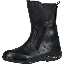 IXS Nordin-ST 2.0 Motorradstiefel - Wasserdichte und atmungsaktive Touring Stiefel aus Rindleder mit individuellem Wadenweitenverstellung und optimalem Tragekomfort für Motorradfahrer.