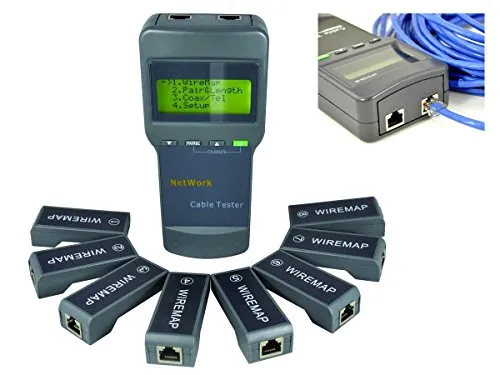 Produktbild Professioneller RJ45 Netzwerk Tester mit 8 Satelliten
