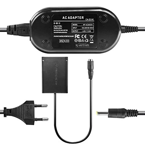 Netzteil mit Akkuadapter für Canon ACK-DC110-4V 3A