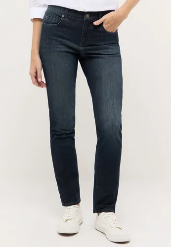 ANGELS Straight-Jeans CICI Slim Fit blau 42 - Moderne Slim Fit Jeans in klassischem Rinse Night Blue. Flexibles Material für optimalen Tragekomfort und lässigen Look. Ideal für den Alltag und vielseitig kombinierbar.