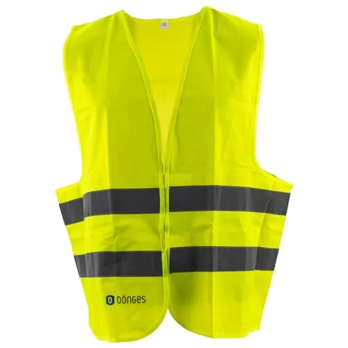 Dönges Warnweste EN ISO 13688, EN ISO 20471, leuchtgelb, FEUERWEHR (Signalweste EN471 Warnwestes)
