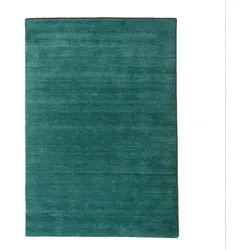 Steffensmeier Gabbeh Teppich Nomade – Türkis, 200x200 cm in türkis von Steffensmeier
