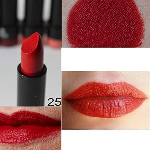 GOLDEN ROSE Lippenstift Matt Samt Matt Lippenstift 25 Rot Pink Neu
