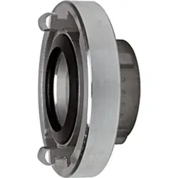 Riegler Storz-Festkupplung 75-B aus Aluminium - Druckluftschlauch - Zubehör, hochwertige geschmiedete Ausführung für schnelle und dichte Verbindungen, ideal für Wasserversorgung und Feuerwehr, Betriebstemp. -40 °C bis 110 °C.
