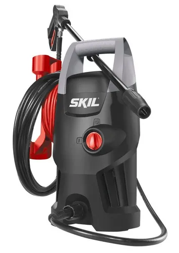 Skil Hochdruckreiniger Urban Series 0761 AA - Kompakte Power für Ihr Zuhause - Hochdruckreiniger mit 1400 W, 105 bar und 370 l/h. Handlich, leicht und ideal für effizientes Reinigen mit EASY STORAGE für platzsparende Aufbewahrung.