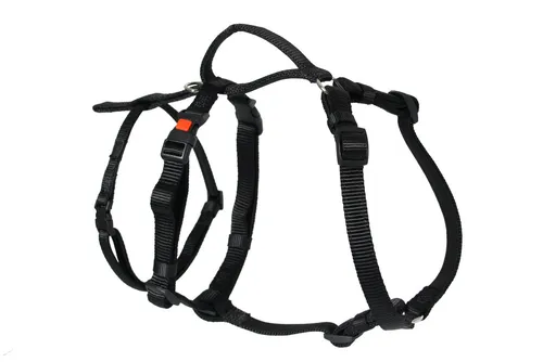 Karlie Sicherheitsgeschirr ausbruchsicher schwarz, Größe:29-40cm x 10mm
