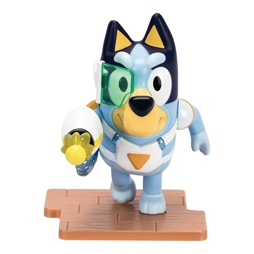 Bluey Studio Collector Figur, Surprise Blaster, 10,9 cm