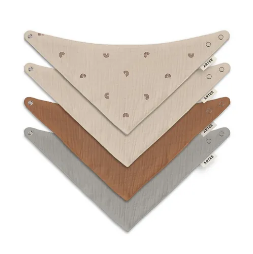 Artee Lätzchen Artee Baby und Kleinkinder Musselin Halstücher von 8-48 Monate als SET