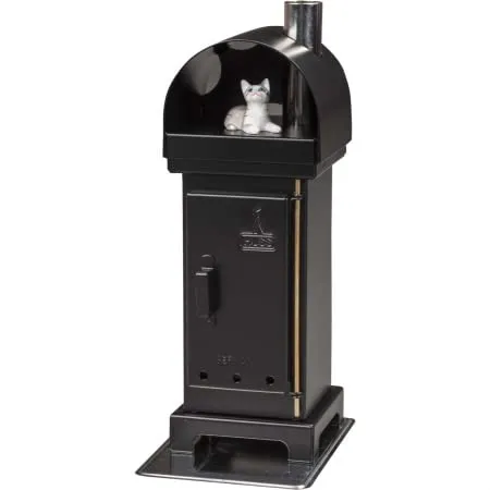 Huss Räucherkerzenofen Kaminofen schwarz 