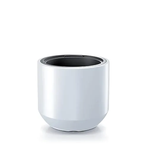 Prosperplast Heos Blumentopf, rund, 298 x 280 mm, Weiß