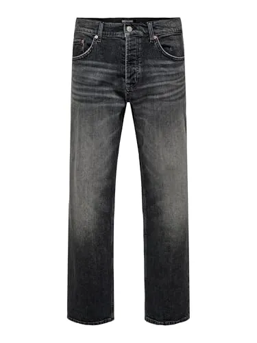 Only & Sons ONSEDGE Herren Jeans mit mittlerer Taille von ONLY & SONS