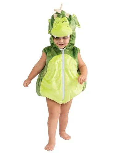 Dress Up America Drachenkostüm für Kleinkinder – Baby-Drachen-Strampler für Mädchen und Jungen