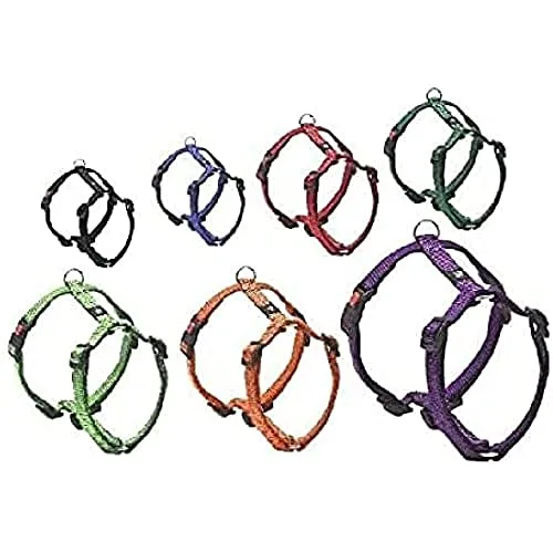Karlie Art Sportiv Plus Geschirr - XS, orange, stufenlos verstellbar mit Sicherheits-Steckschnalle und D-Ring für optimale Sicherheit