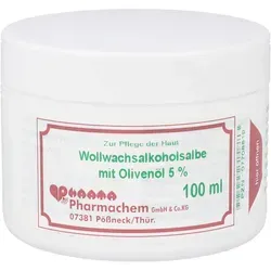 WOLLWACHSALKOHOLSALBE m.Olivenöl 5% 100 g von Pharmachem GmbH & Co. KG
