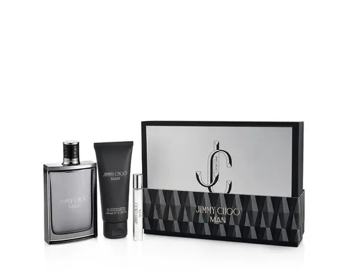 JIMMY CHOO Duft-Set Jimmy Choo Man - Aromatisch-holziger Herrenduft, der den modernen, selbstbewussten Mann verkörpert. Ideal für jeden Tag, bietet er eine ausgewogene Komposition aus frischen und warmen Noten für einen stilvollen Auftritt.