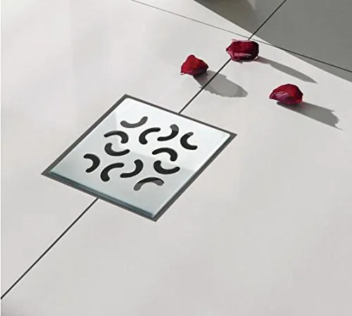 Capricorn Duschablauf Badablauf Bodenablauf DN 50 senkrecht in Edelstahl Arco3