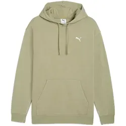 Puma Hoodie in Khaki - L - Stylischer Kapuzenpullover mit praktischer Kängurutasche und lockerem Schnitt. Ideal für lässige Outfits und den Alltag.