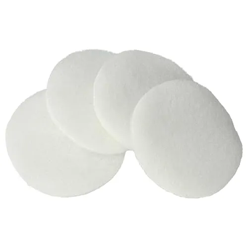 vhbw 4X Pollenfilter kompatibel mit Viessmann Vitovent 100-D Lüftungsgerät - Luftfilter F7 Weiß