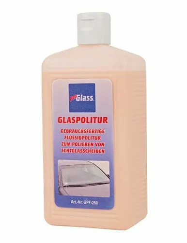 Produktbild Glaspolitur von ProGlass GmbH, Kratzerentferner für Glas (250 ml)