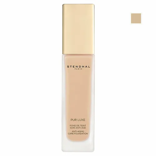 Stendhal Pur Luxe Anti-Aging Care Foundation 420 Sable 30ml - Make-up für strahlende Haut: Die Stendhal Pur Luxe Foundation bietet Anti-Aging-Vorteile und ein satinartiges Finish für ein jugendliches Aussehen.