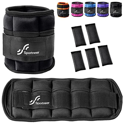 Sportneer Verstellbare Gewichte für Knöchel, 0,46 kg von Sportneer