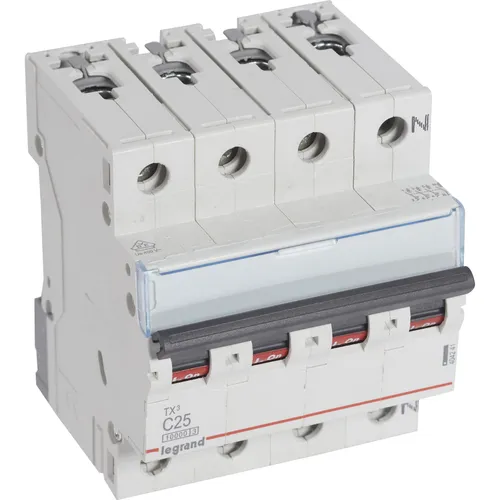 Produktbild Legrand TX3 Leitungsschutzschalter C-Charakteristik (404241)
