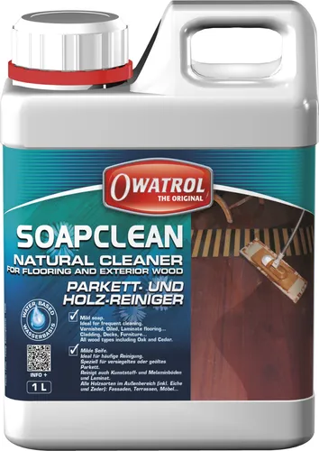 Owatrol SOAPCLEAN Laminat & Parkett Reiniger Bodenreinigung Pflege 1L Konzentrat