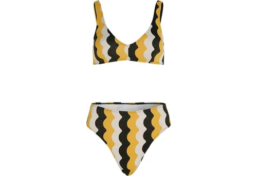 O'Neill Beach Vintage Haley Bikini-Set Schwarz - Das O'Neill Beach Vintage Haley Bikini-Set vereint Stil und Komfort. Ideal für Wassersport und Sonnenbaden, mit verstellbarem Oberteil und hoher Taille. Hergestellt aus recyceltem Material für ein gutes Tragegefühl.