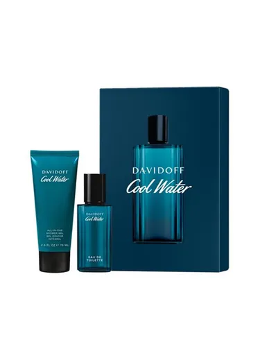 Davidoff Cool Water Eau De Toilette Geschenkset 40 ml - Körperpflegeset mit erfrischendem Duft, ideal als Geschenk für besondere Anlässe oder zur Selbstverwöhnung.