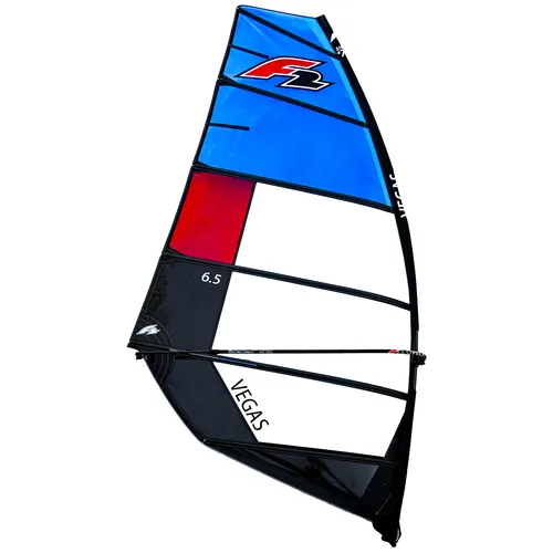 F2 Sale Windsurf Segel Vegas Team 7,5qm Blau/Schwarz 2022 von F2