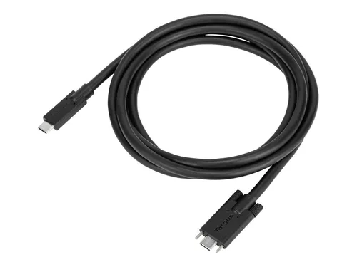 Targus USB-C Kabel 1.8m - USB-Kabel & Adapter, schraubbar für sichere Verbindungen, ideal für Dockingstationen wie DOCK191USZ und DOCK430EUZ.