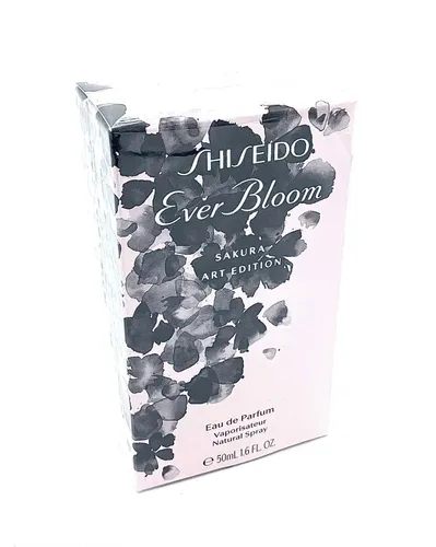 Shiseido Ever Bloom Sakura Art Edition Eau de Parfum Spray 50 ml - Damenparfüm mit blumigen Noten, inspiriert von der Sakura-Blüte, ideal für einen frischen und eleganten Duft.