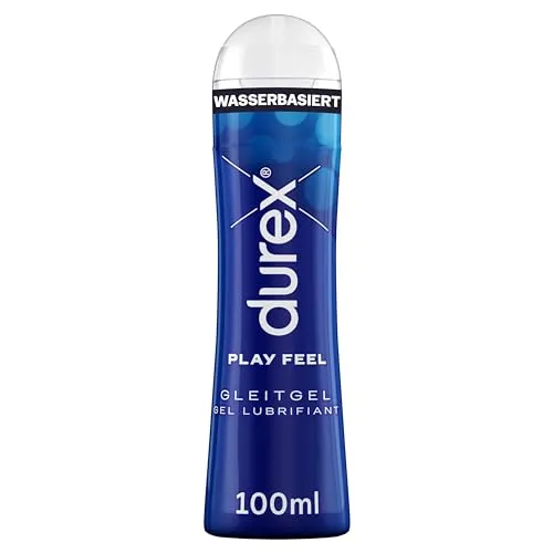 Durex Play Feel Gleitgel – Wasserbasiertes Gleitmittel für angenehme Gleitfähigkeit