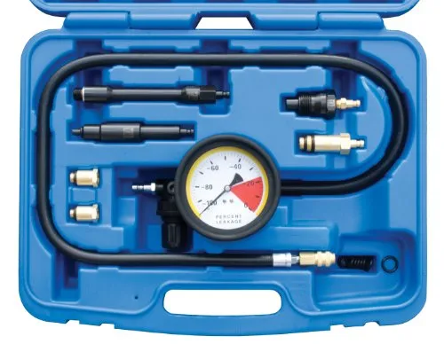 SW-Stahl 26046L Druckverlusttester, 7-teilig I Zylinder Prüfgerät I Motor Werkzeug Set 7-teilig I Lecktester Zylinder I Motordiagnose Set