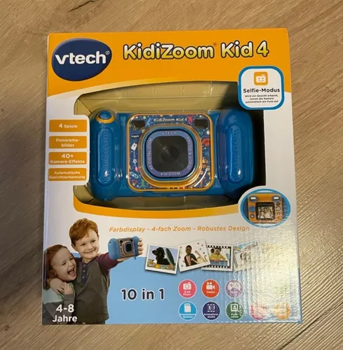 VTECH KidiZoom Kid 4 pink Kinderkamera, mehrfarbig, von VTech