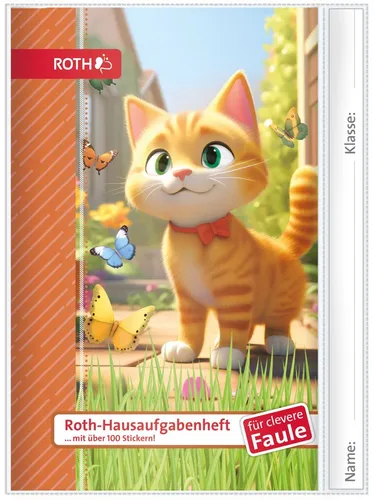ROTH Hausaufgabenheft Kids für clevere Faule