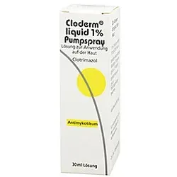 Cloderm Liquid 1% Pumpspray 30 ml